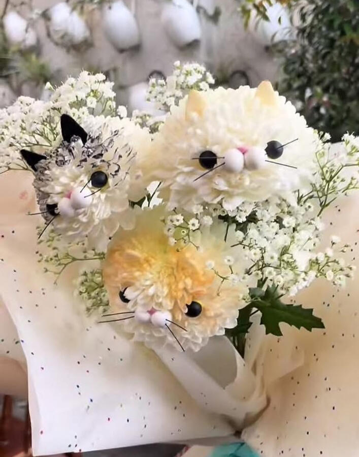 Cat Lover Bouquet $62